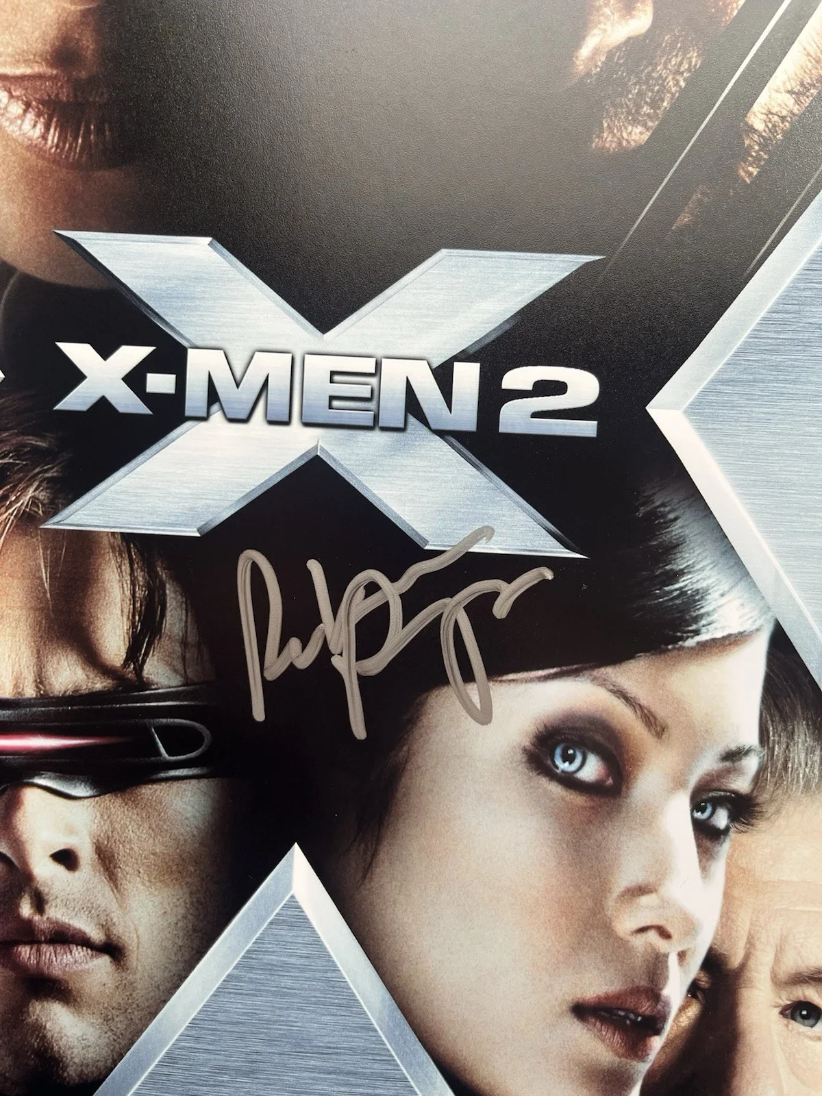 Rebecca Romijn — Rebecca Romijn Signed X2 11x17 Photo Beckett COA X-Men Mystique Autograph Marvel, изображение 4
