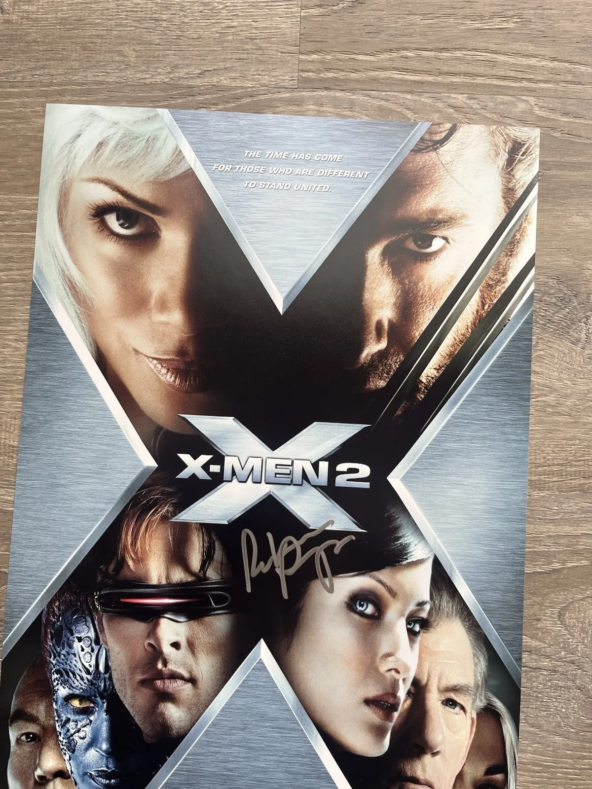 Rebecca Romijn — Rebecca Romijn Signed X2 11x17 Photo Beckett COA X-Men Mystique Autograph Marvel, изображение 5