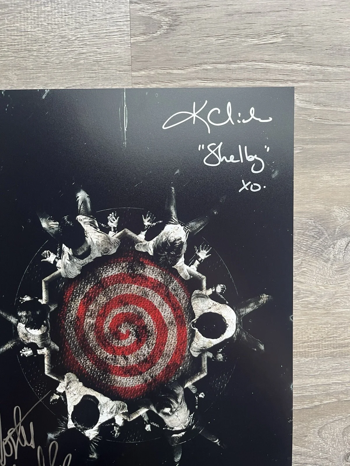 Costas Mandylor — Costas Mandylor Karen Cliche Signed Saw VI 11x17 Photo JSA COA Jigsaw Horror, изображение 3