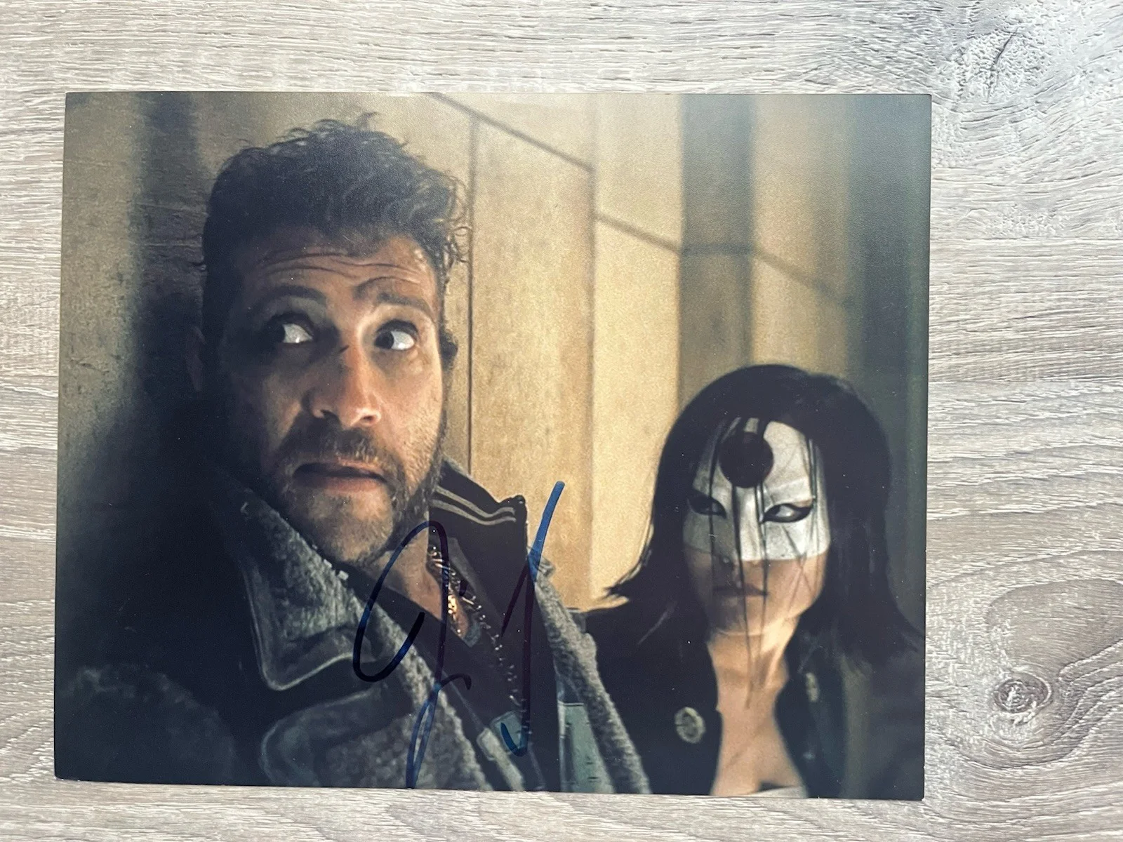Jai Courtney — Jai Courtney Signed Captain Boomerang 8x10 Photo ACOA COA Suicide Squad DC, изображение 2