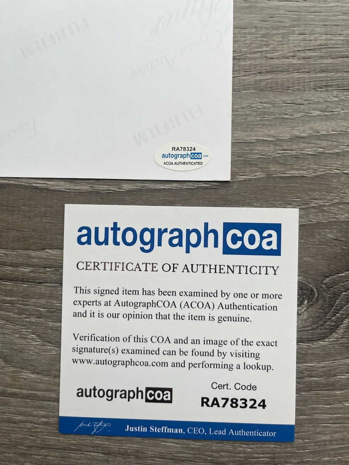 Jai Courtney — Jai Courtney Signed Captain Boomerang 8x10 Photo ACOA COA Suicide Squad DC, изображение 5