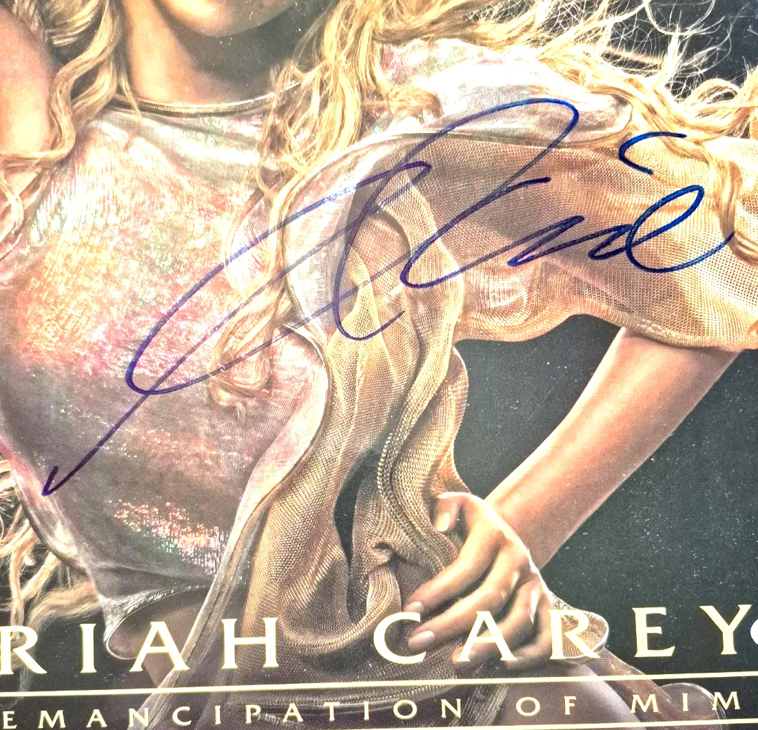 MARIAH CAREY SIGNED AUTOGRAPH THE EMANCIPATION OF MIMI ALBUM RARE LAMB PSA COA, изображение 2