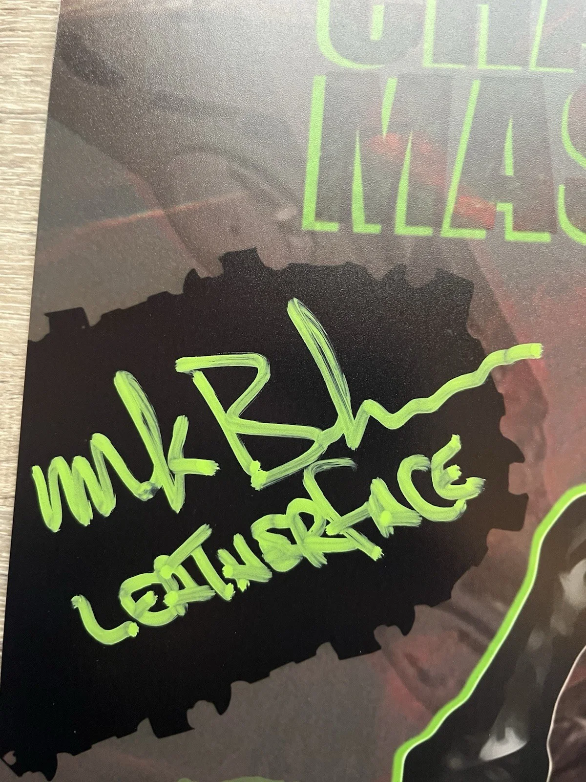 Mark Burnham — Mark Burnham Signed Leatherface 11x14 Photo Beckett COA Texas Chainsaw Massacre, изображение 5