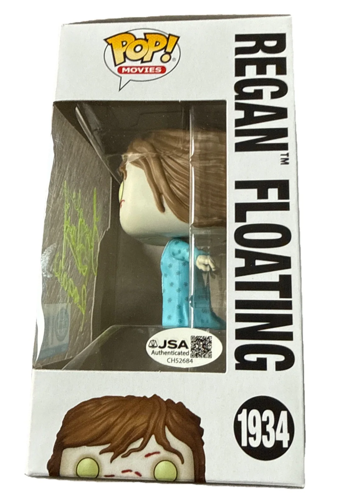 LINDA BLAIR signed (THE EXORCIST) #1934 Regan Floating Funko Pop JSA CH52684, image 2