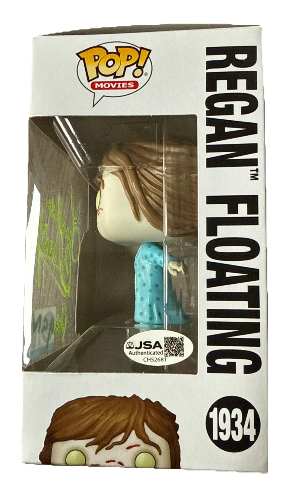 LINDA BLAIR signed (THE EXORCIST) #1934 Regan Floating Funko Pop JSA CH52681, изображение 2