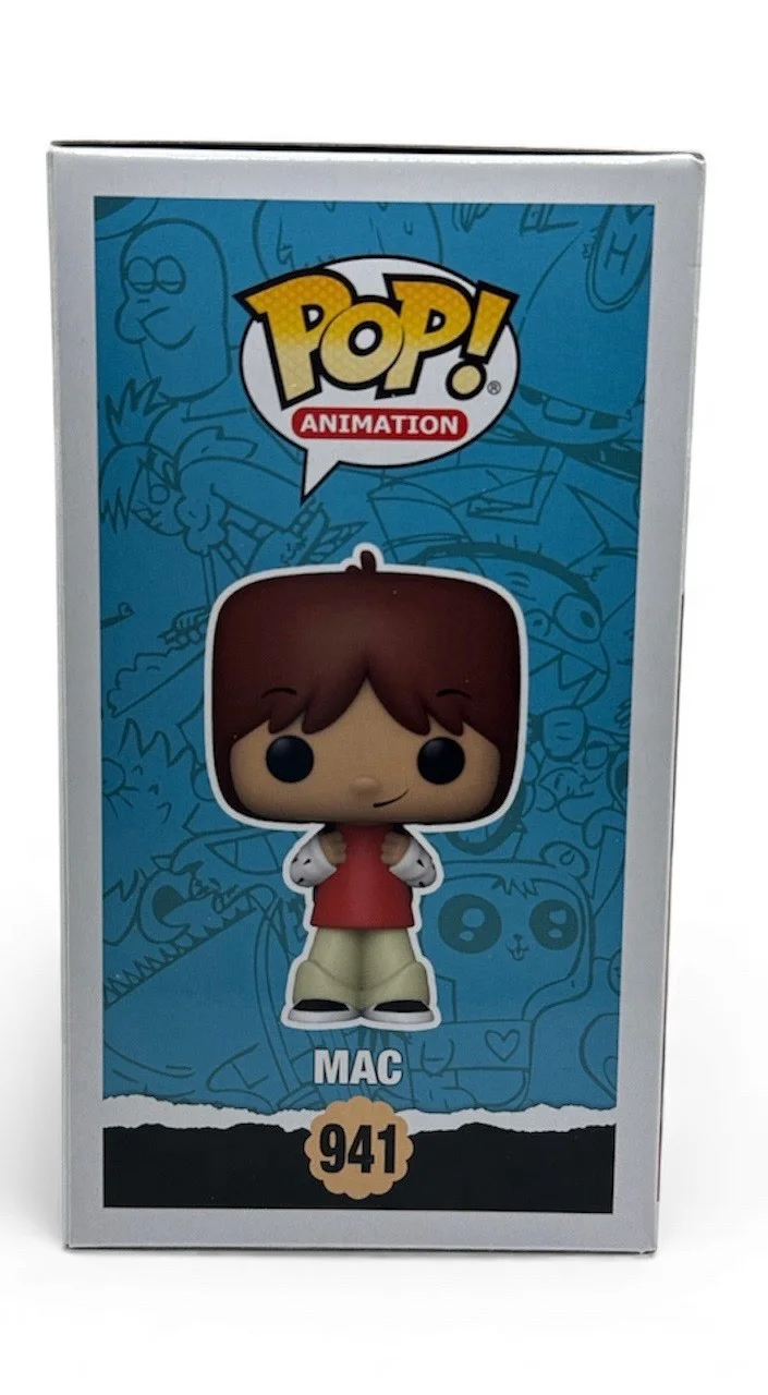 Sean Marquette — Sean Marquette Autograph Signed Mac Fosters Home Imaginary Friends Funko Beckett, изображение 3