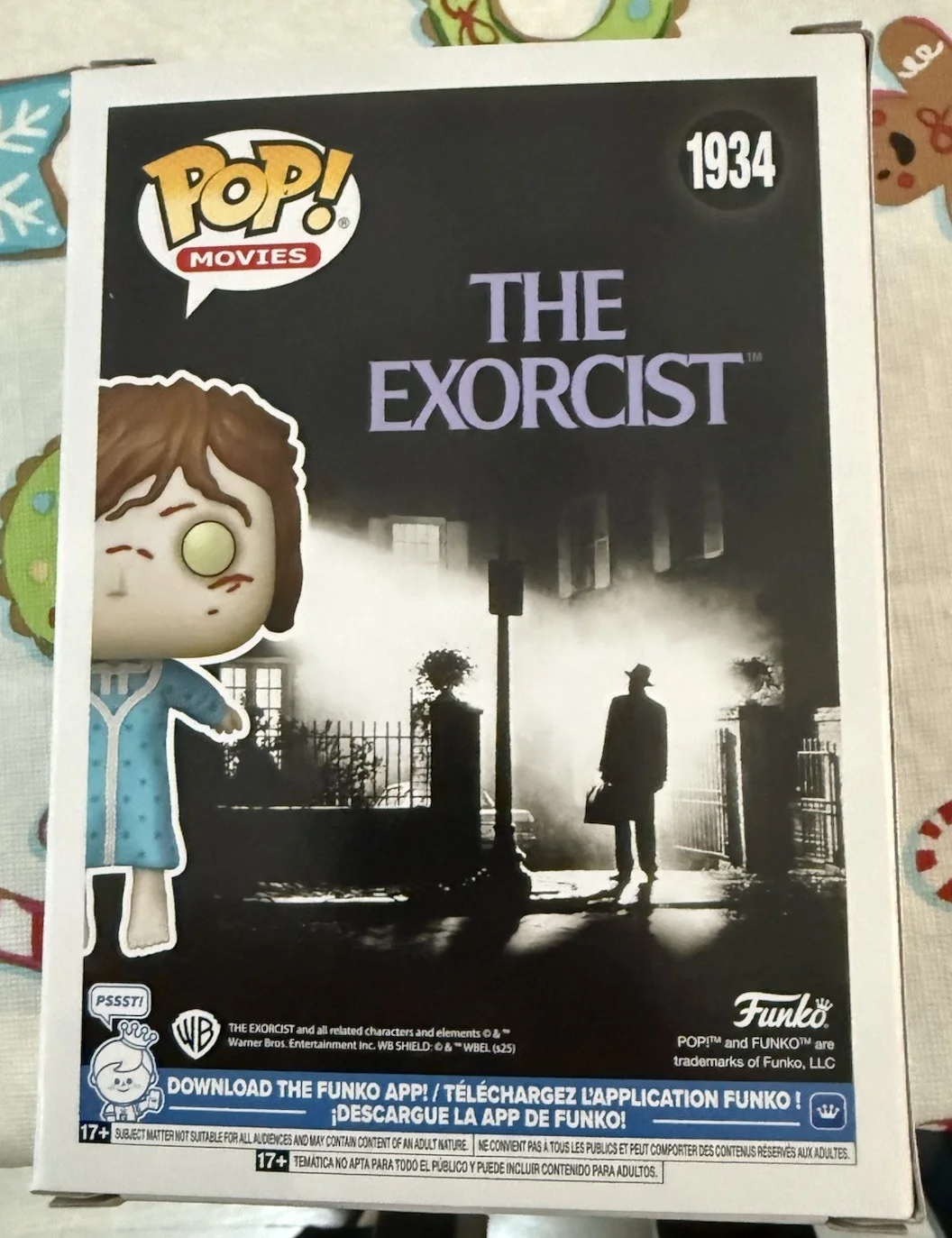 LINDA BLAIR signed (THE EXORCIST) #1934 Regan Floating Funko Pop JSA CH52677, image 3