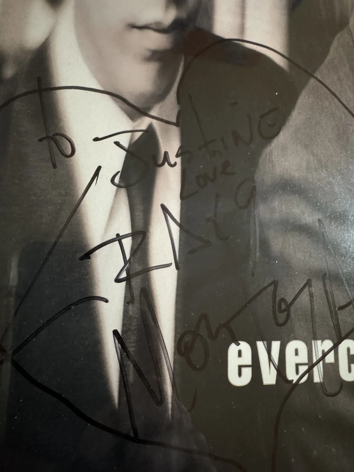 Everclear Signed Poster Art Alexakis + Full Band Autographed w/ “S.F. / Brea”, image 3