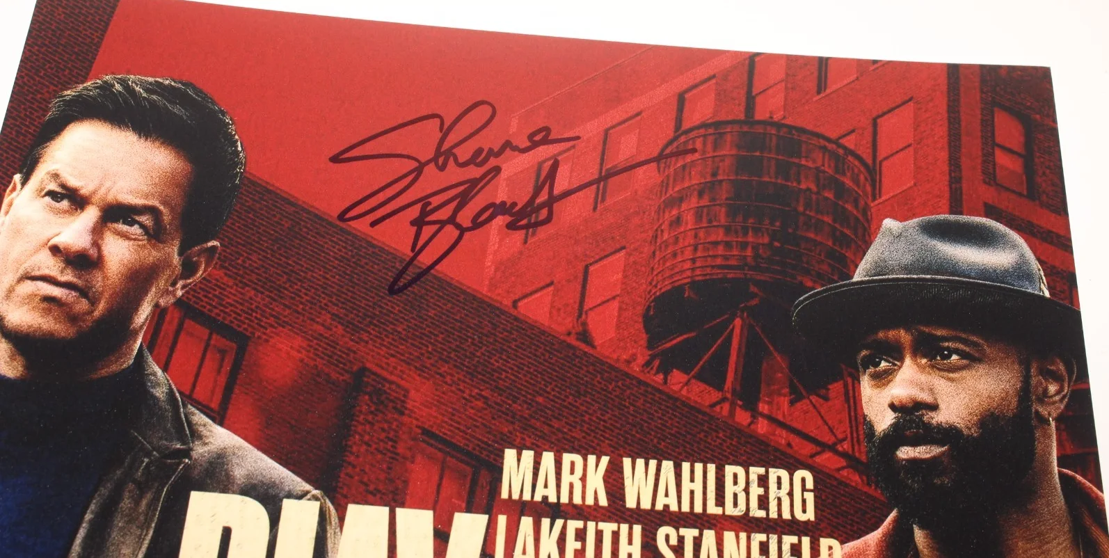 DIRECTOR SHANE BLACK SIGNED 'PLAY HARD' 12x18 MOVIE POSTER BAS BECKETT COA, изображение 2