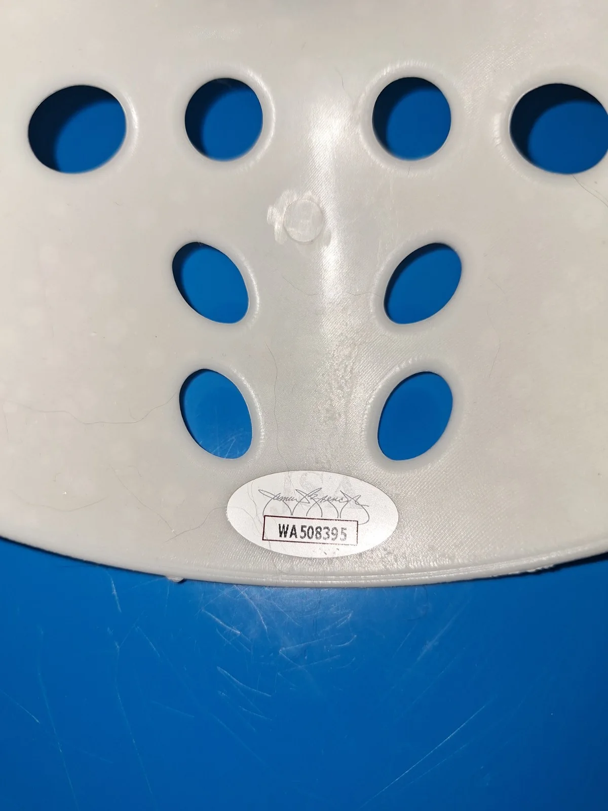 Ken Kerzinger Freddy Vs Jason Signed Autograph Mask Friday The 13th Beckett Coa, image 3