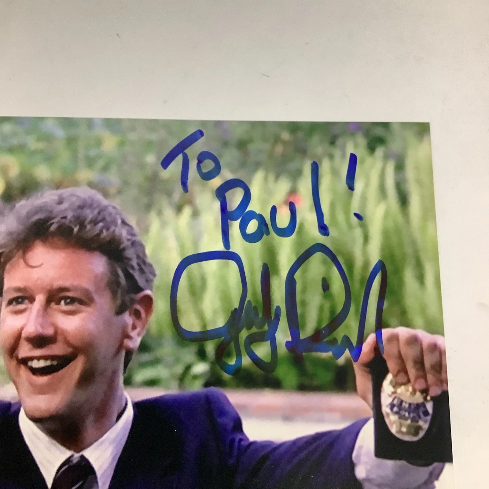 Beverly Hill Cop 1984 Wild Bill Rosewood Judge Reinhold Autograph, image 3