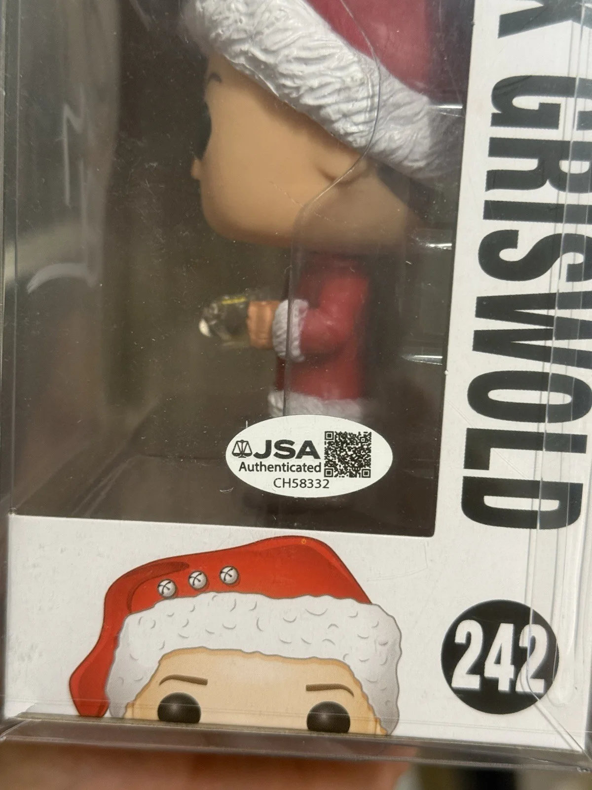 Chevy Chase — Chevy Chase Signed Funko Pop 242 Christmas Vacation JSA COA Clark Griswold Auto, изображение 3