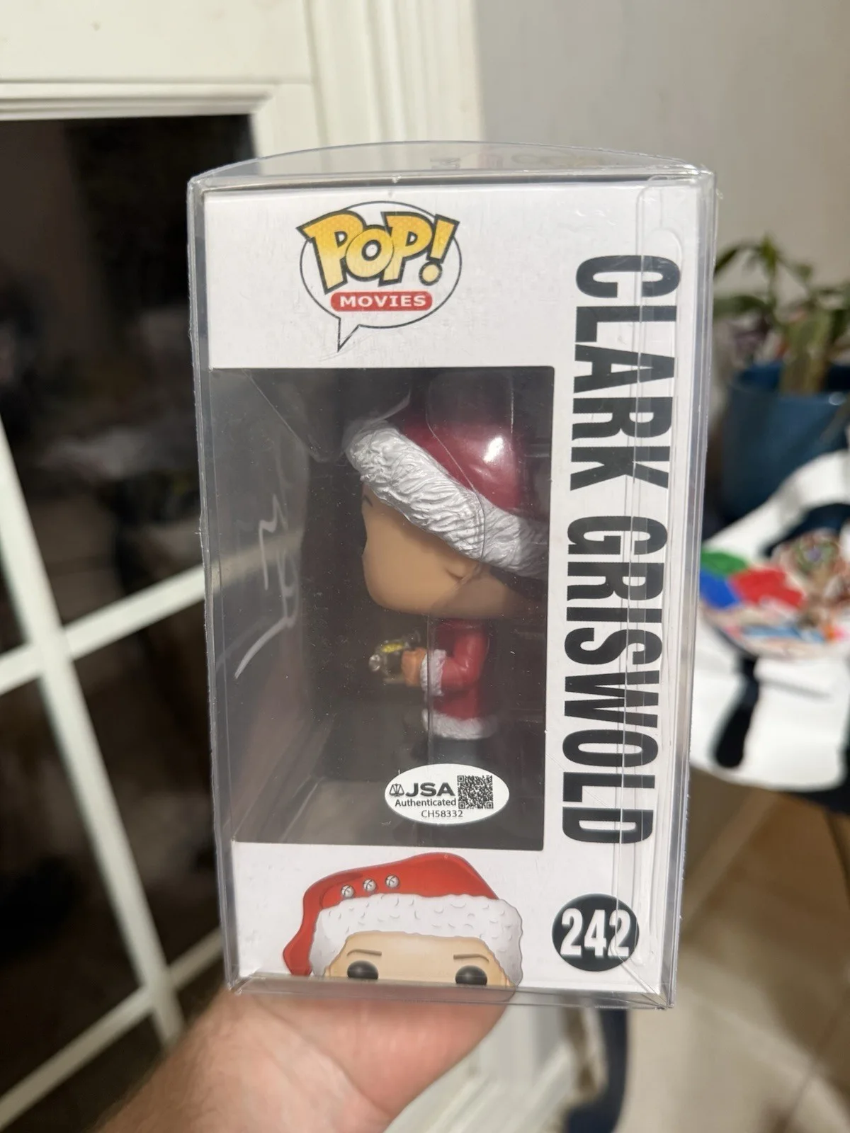 Chevy Chase — Chevy Chase Signed Funko Pop 242 Christmas Vacation JSA COA Clark Griswold Auto, изображение 4