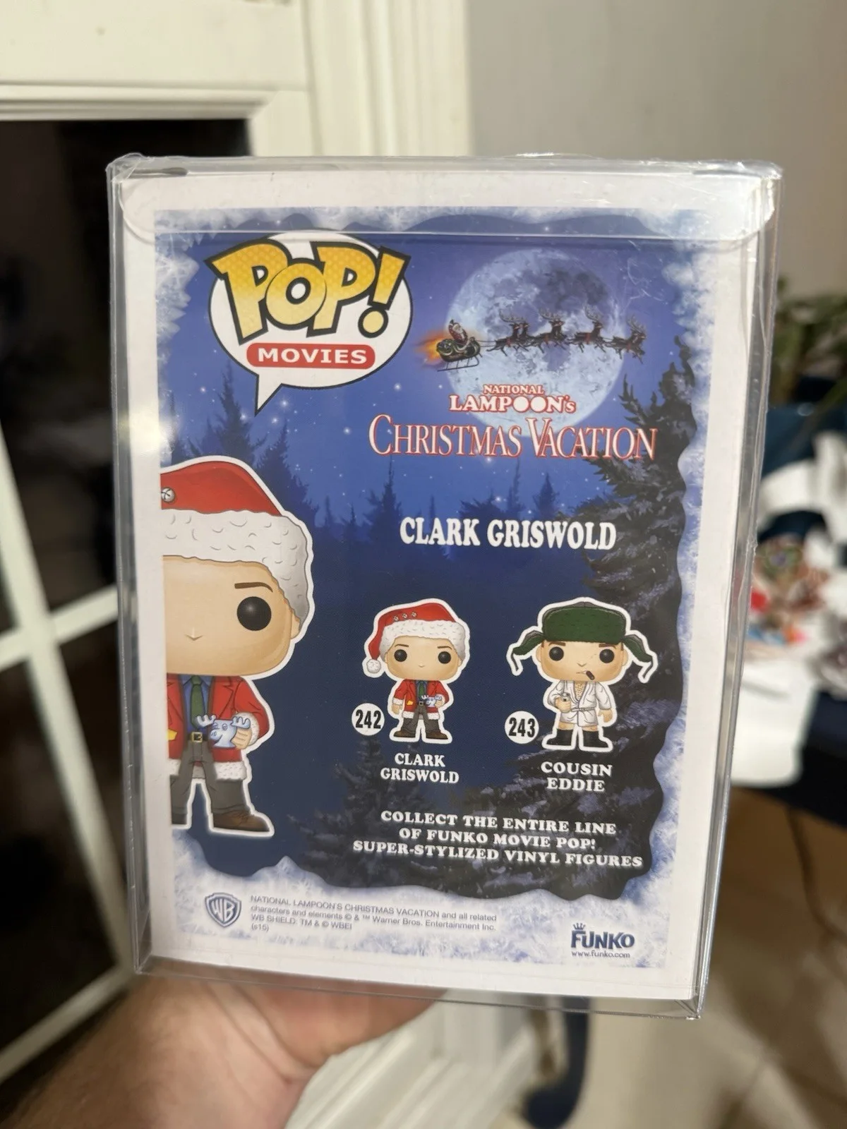 Chevy Chase — Chevy Chase Signed Funko Pop 242 Christmas Vacation JSA COA Clark Griswold Auto, изображение 5