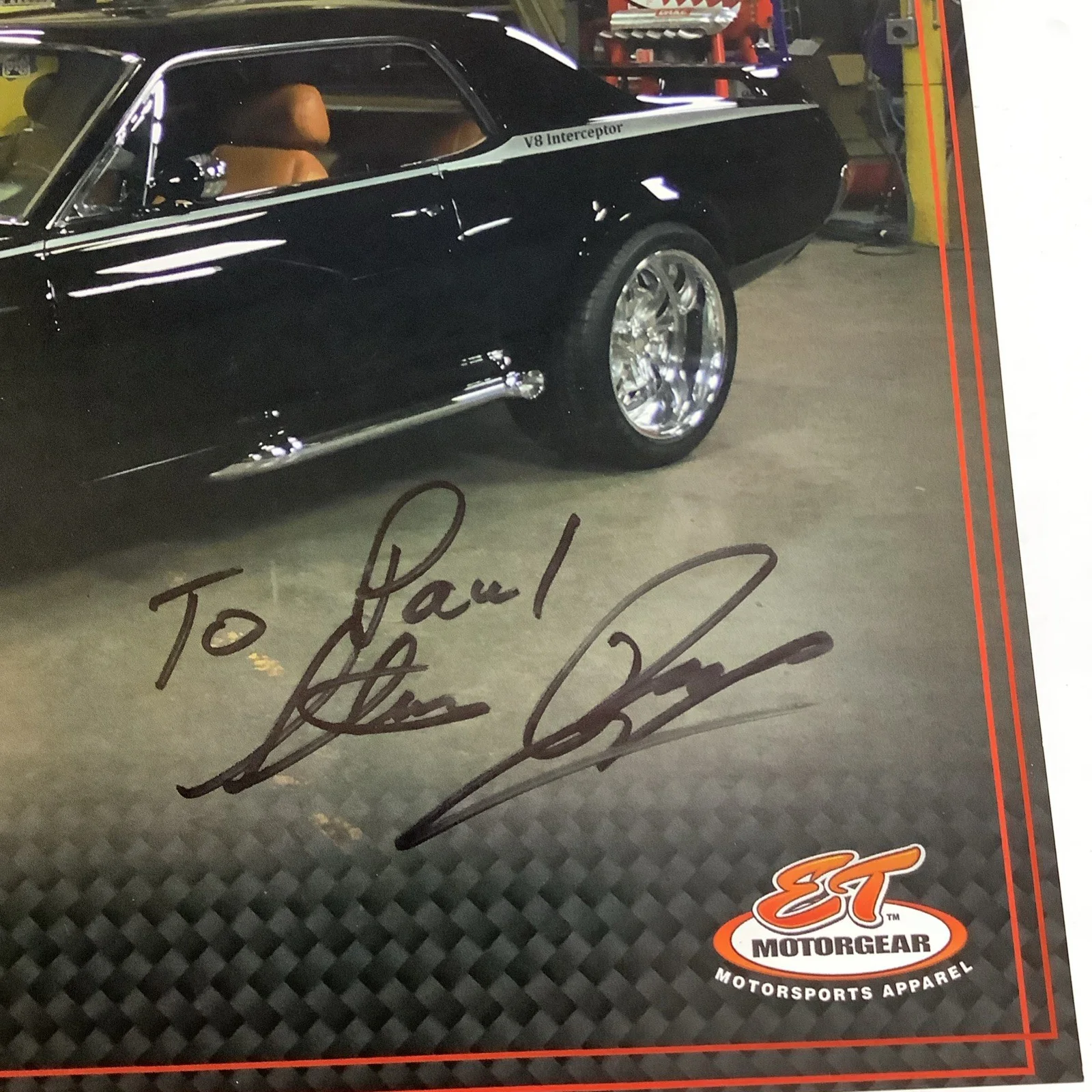 Stacey David Gas Nation Car Builder Tv Host Autograph, image 2