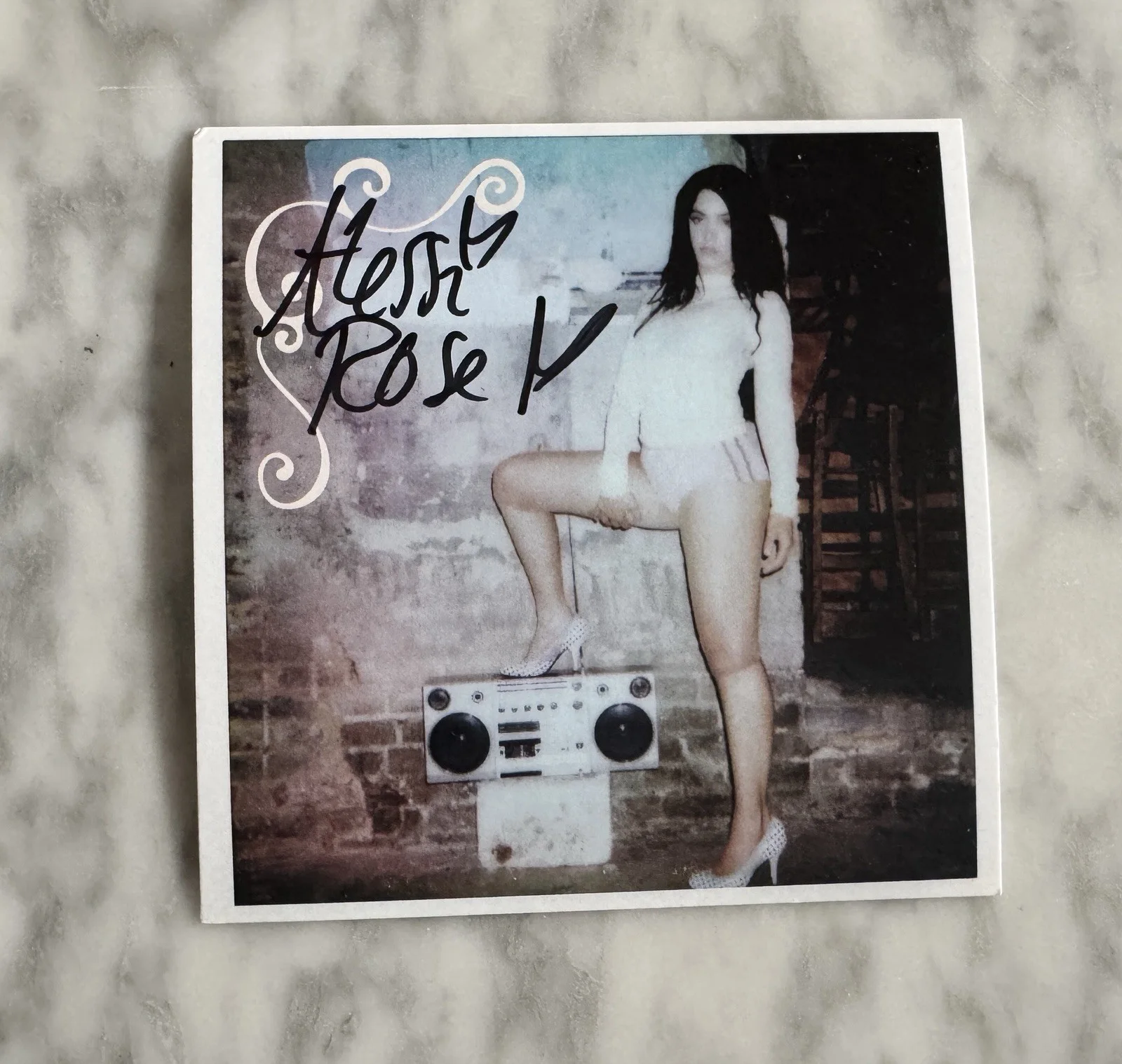 ALESSI ROSE - Voyeur Store Exclusive Deluxe CD + Signed Art Card, image 4