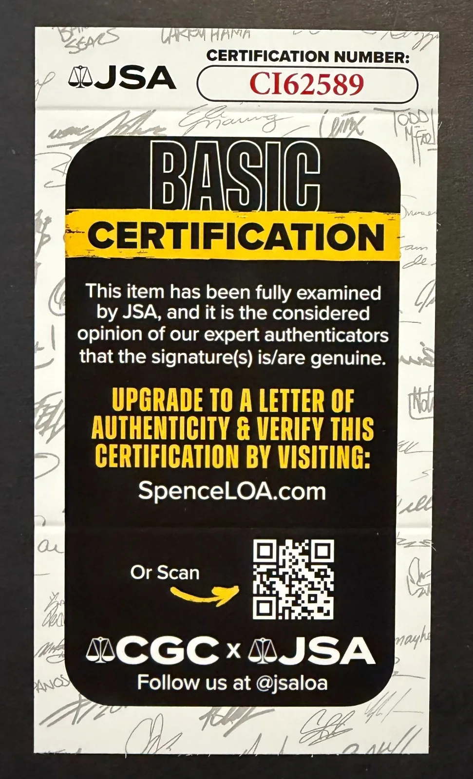 John Spencer — John Spencer Signed Autographed Sheet JSA COA West Wing Actor Deceased 2005, image 3