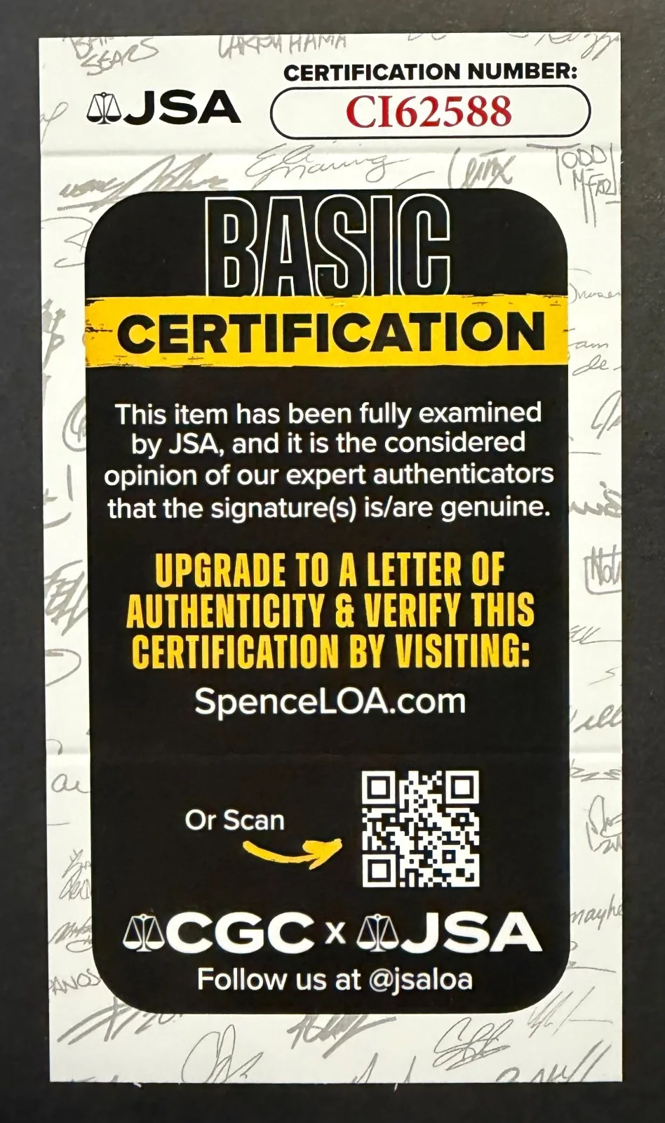 John Spencer — John Spencer Signed Autographed Sheet JSA COA West Wing Actor Deceased 2005, image 3