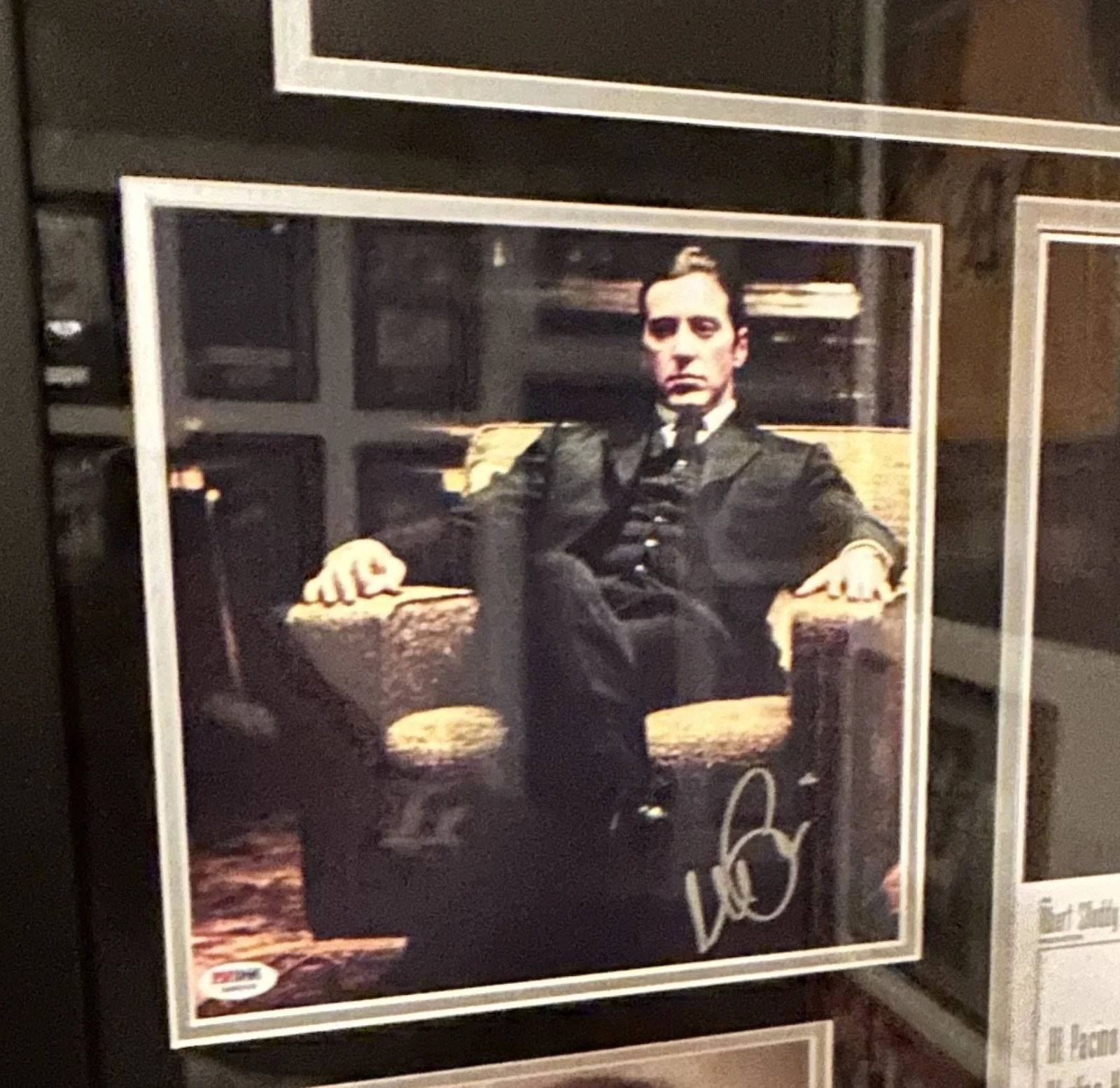 Godfather Signed Robert Deniro Al Pacino Diane Keaton Robert Duvall Autos PSA, изображение 5