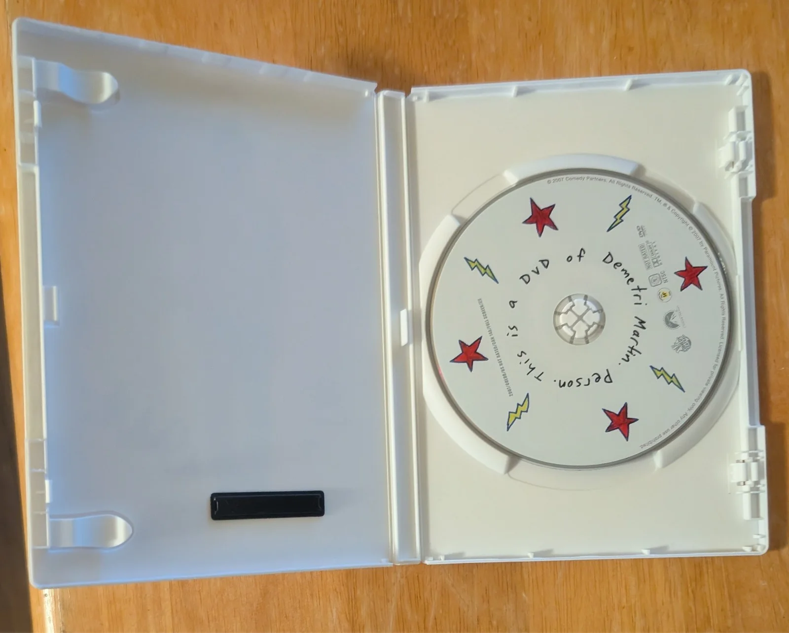 Demetri Martin — DEMETRI MARTIN signed autograph PERSON dvd cover, image 3