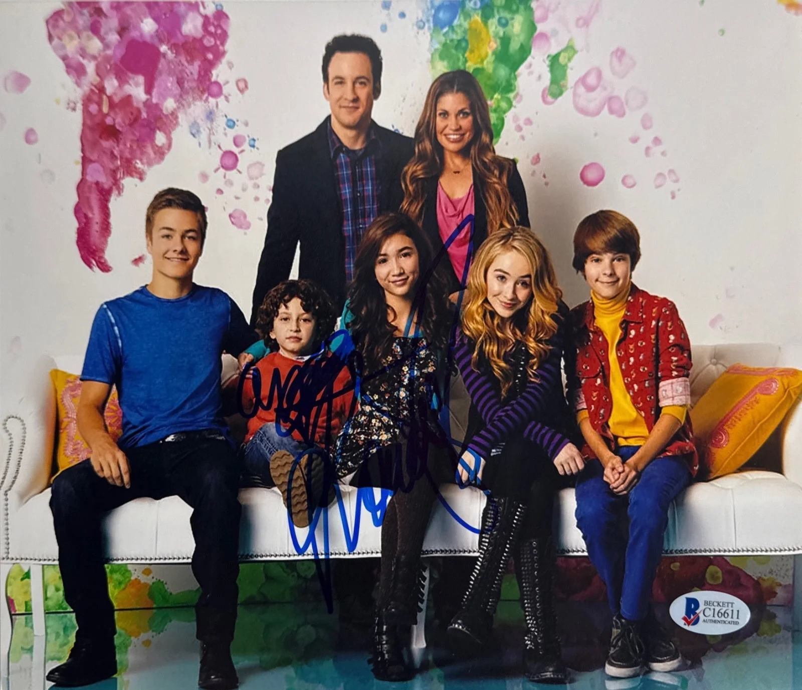 Rowan Blanchard — Rowan Blanchard Signed 8x10 Photo Girl Meets World BAS C16611