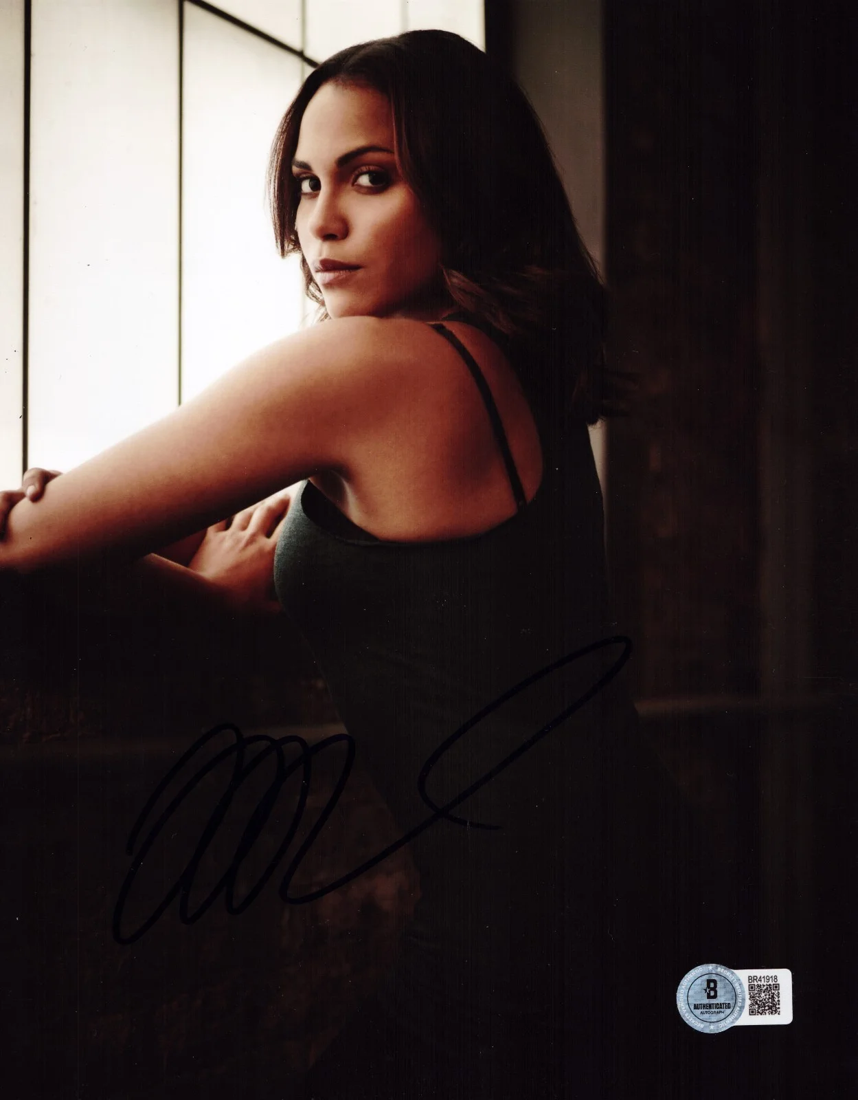 Monica Raymund — Monica Raymund signed Chicago Fire 8x10 photo autograph Gabriela Dawson Beckett