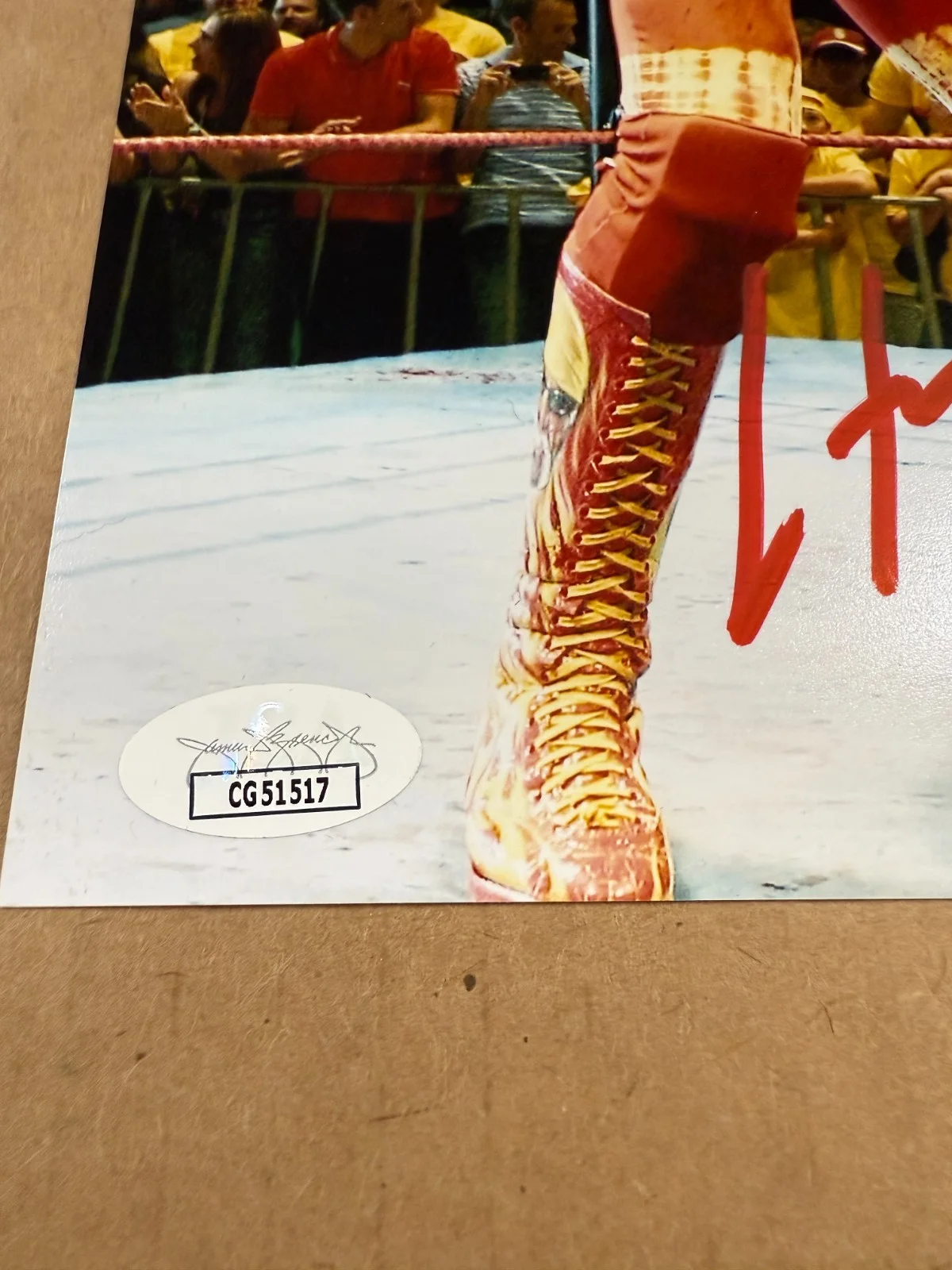 Hulk Hogan — Hulk Hogan & Jimmy Hart Autographed Signed 8x10 Photograph JSA CG51517, image 2