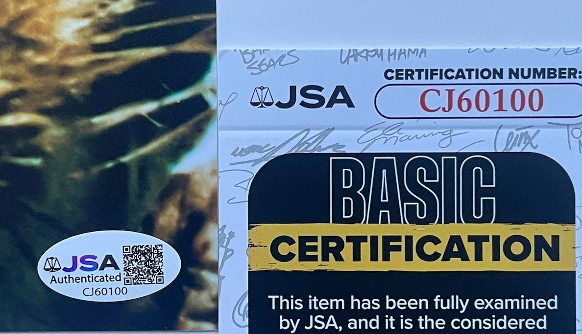 James Saito — Kevin Clash & James Saito Signed 11x14 JSA Authentic TMNT Shredder Splinter, изображение 2