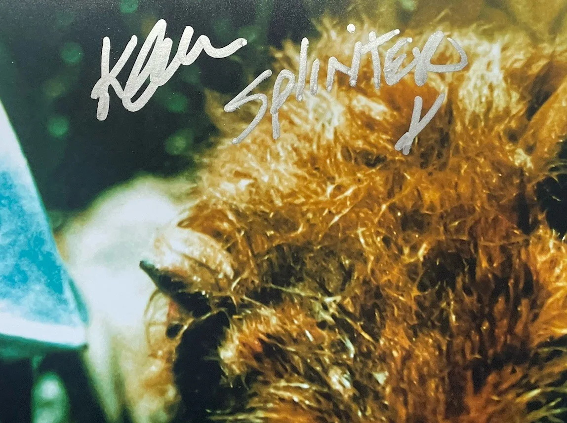 James Saito — Kevin Clash & James Saito Signed 11x14 JSA Authentic TMNT Shredder Splinter, изображение 4