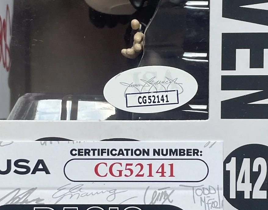 James O’barr — James O’barr Hand Signed Funko JSA Authentic The Crow, image 3