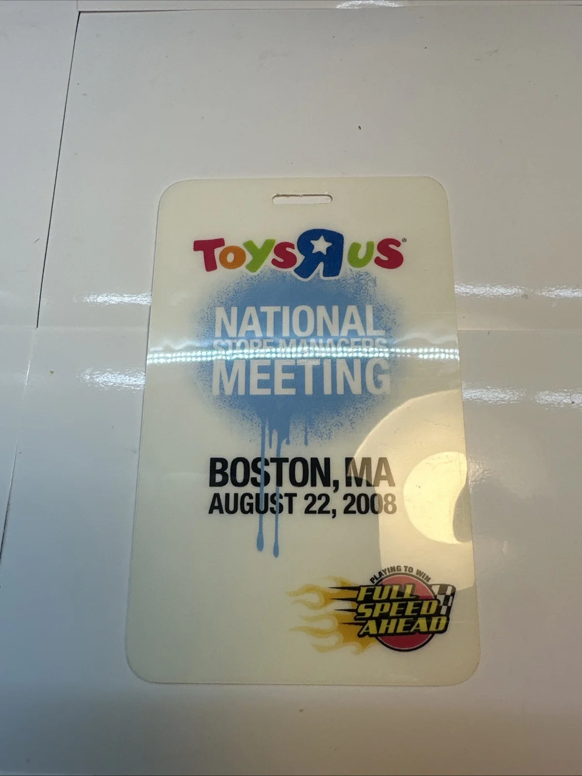 Peter Wolf Signed Toys R Us First Act Toys R Us National Meeting Concert 2008, изображение 3