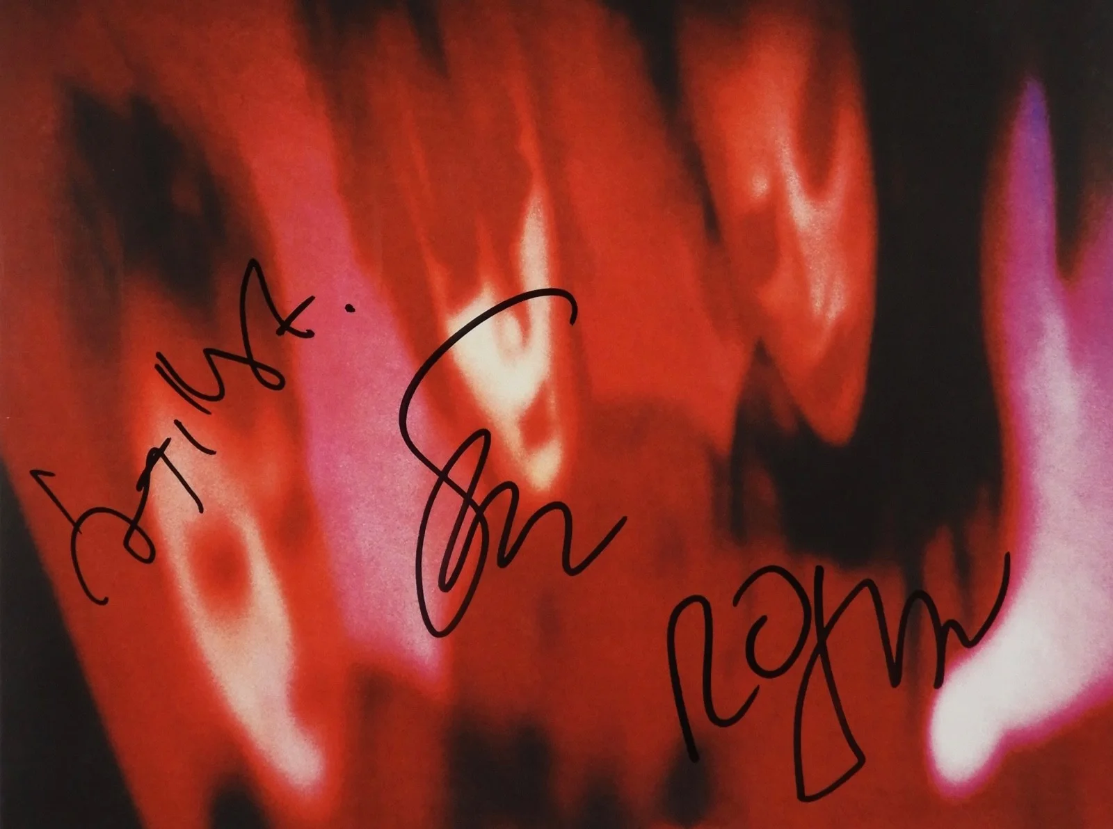 The Cure JSA Robert Smith Simon Gallup Signed Autograph Album Record Pornography, image 2