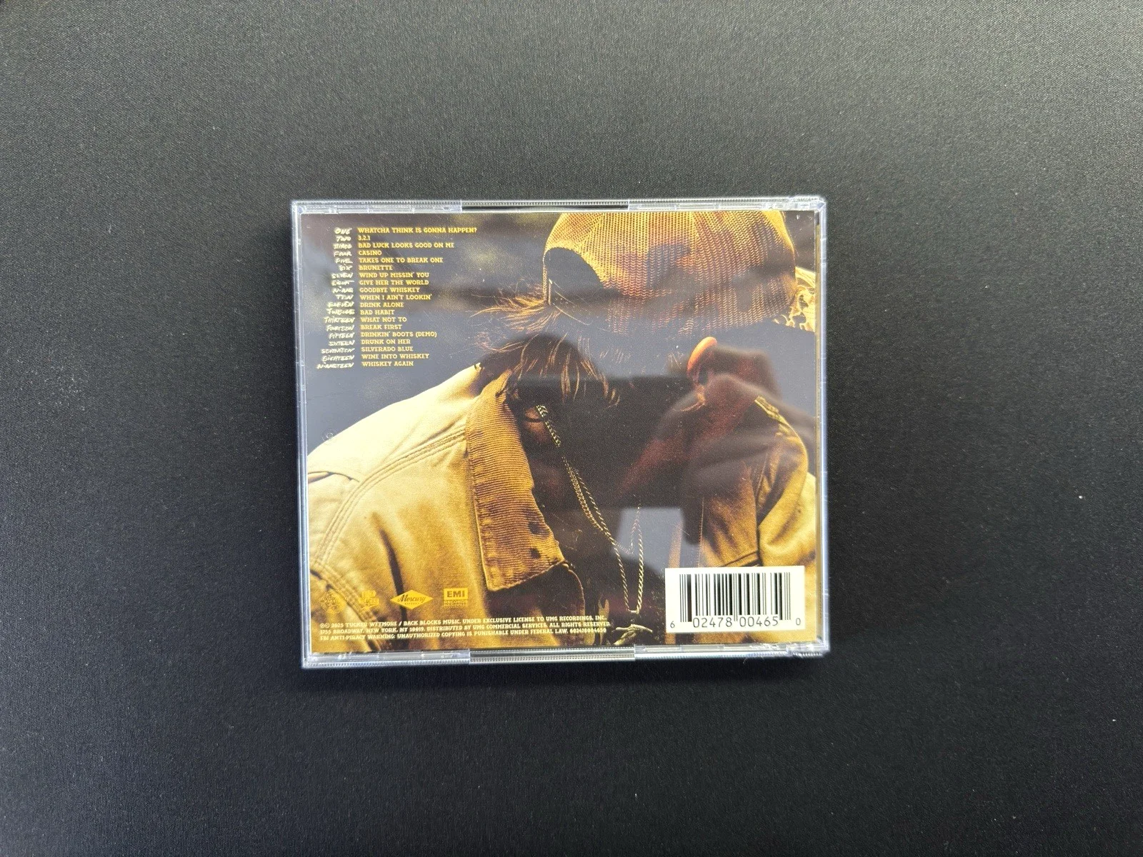 TUCKER WETMORE Signed CD Autograph What Not To Autographed Barstool Insert photo, изображение 5