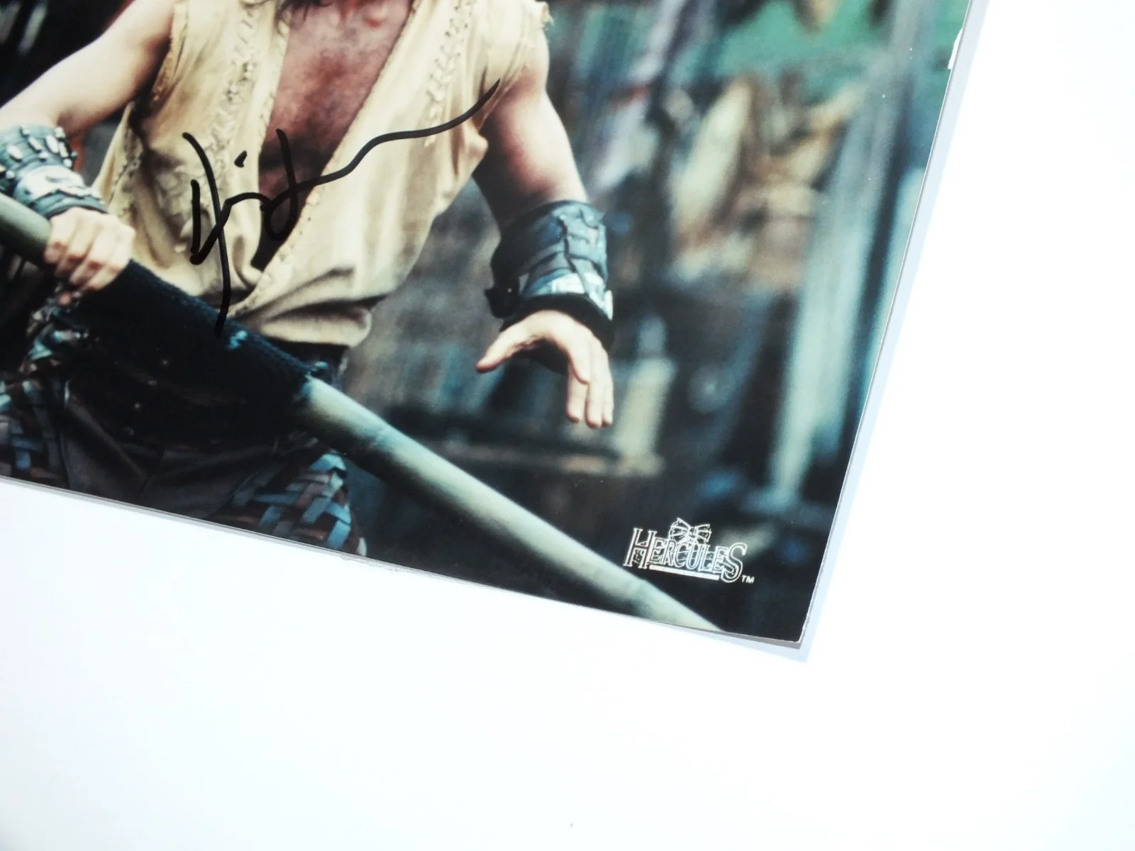Kevin Sorbo — Hercules Color Photo Kevin Sorbo Autograph 1998 Television TV Actor Signature, изображение 3