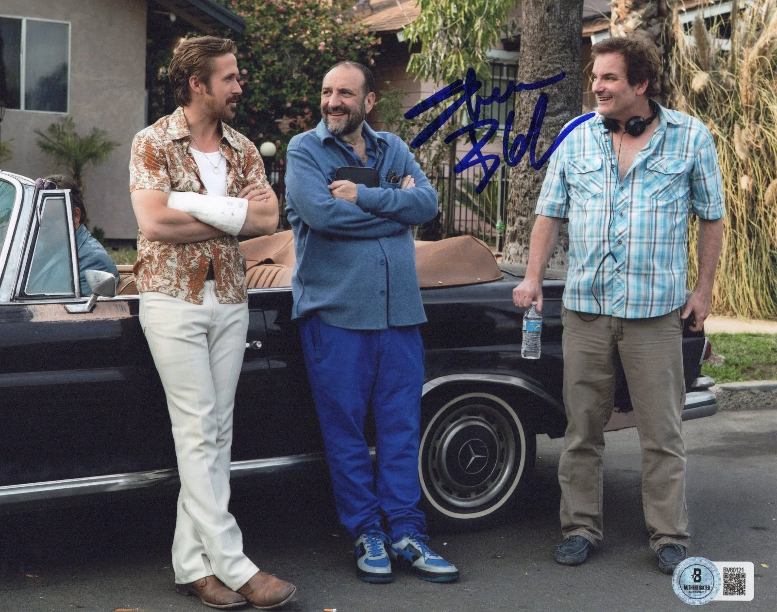 Shane Black — Director Shane Black Signed 'The Nice Guys' 8x10 Movie Photo BAS Beckett COA, изображение 2
