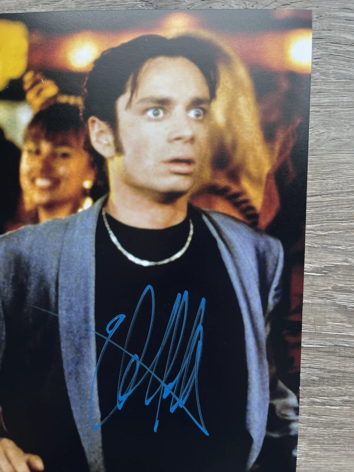 Chris Kattan — Chris Kattan Signed A Night At The Roxbury 8x10 Photo JSA COA SNL, image 3