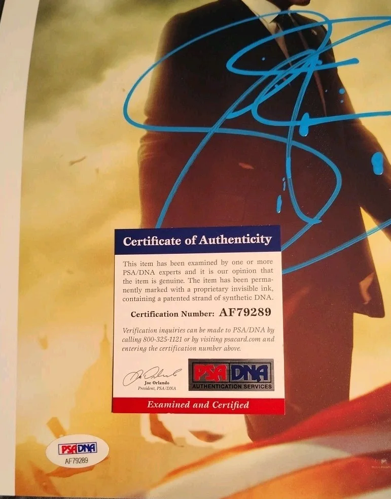 Gerard Butler Authentic Autograph 11x14 Photo Psa Dna Coa, изображение 3