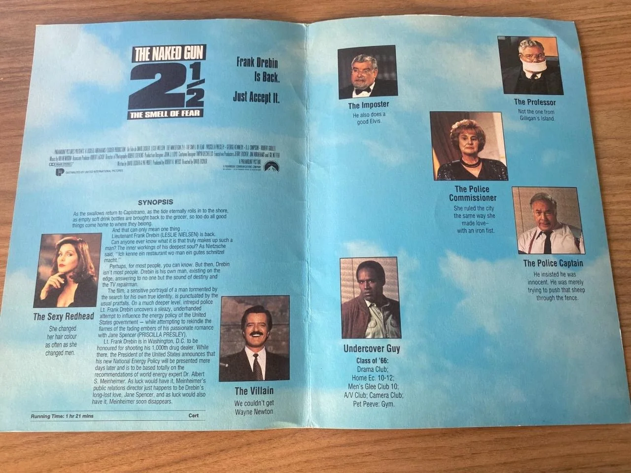 Original Naked Gun Film Still Photos & Press Book 1980s ( 14 Photographs ), изображение 3