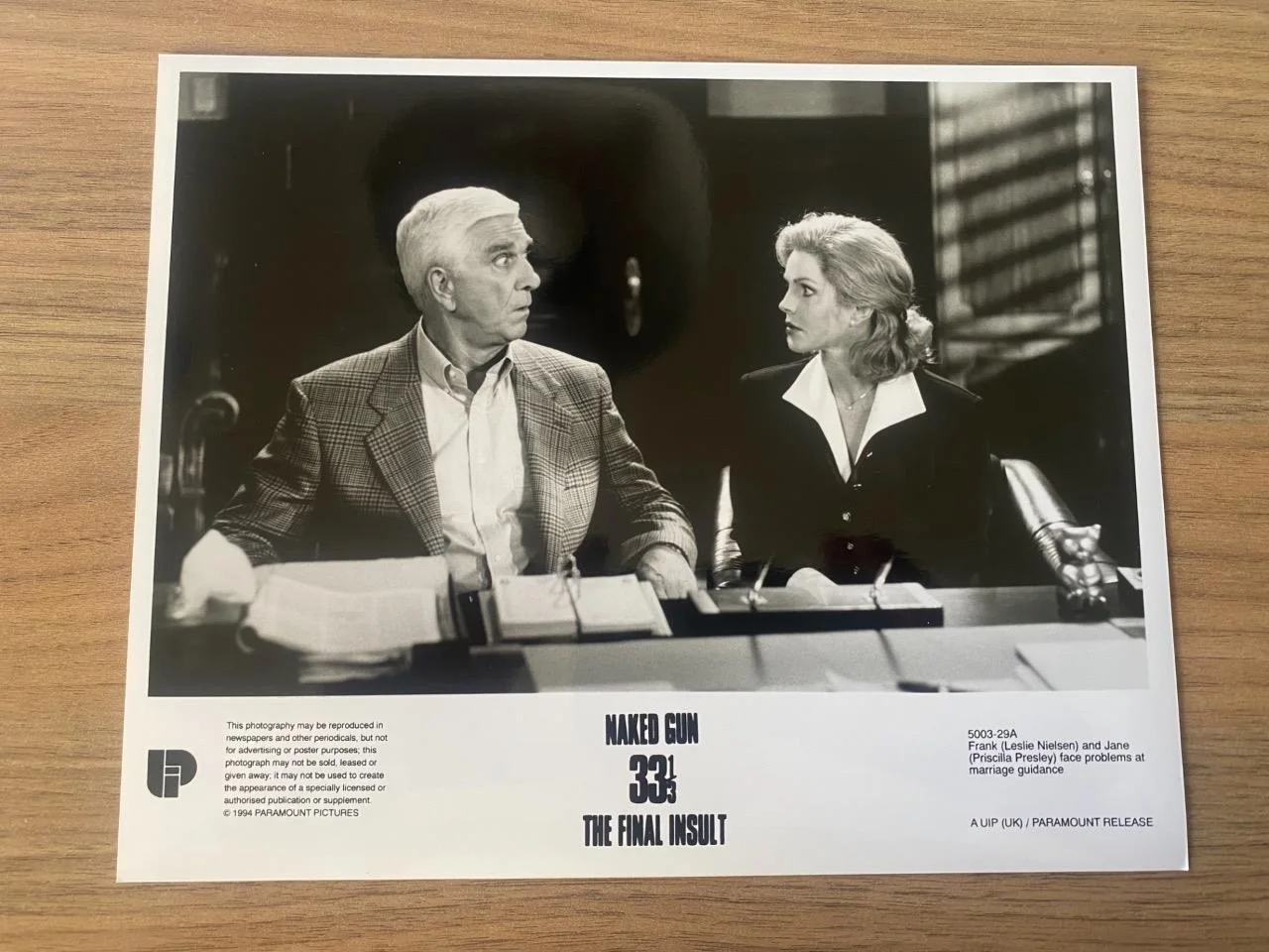 Original Naked Gun Film Still Photos & Press Book 1980s ( 14 Photographs ), изображение 5