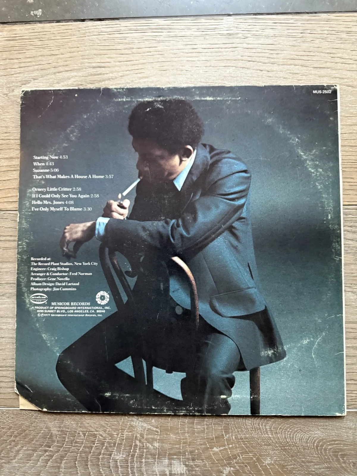 Johnny Hartman autographed jazz album cover, изображение 3