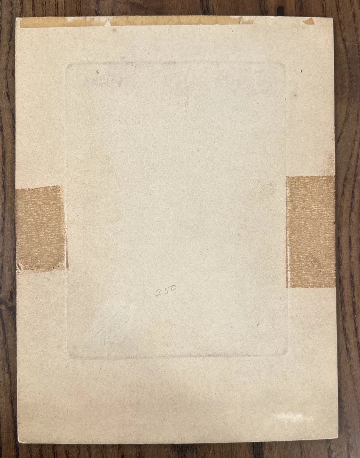 MARIO SAMMARCO AUTOGRAPH Signed 6.5” x 8.75” Card 1905, image 3