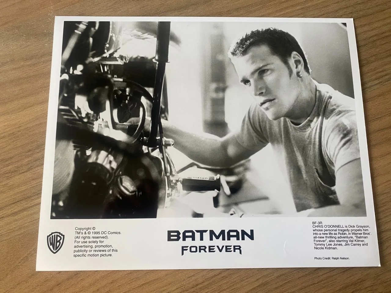 9 Original Batman Forever Film Still Photos and Press Book 1995, изображение 5
