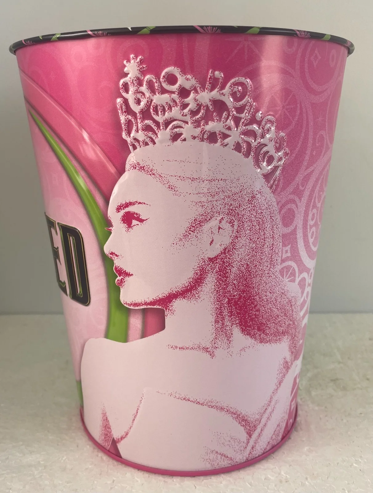 Wicked Movie Universal City Studio Exclusive Embossed Popcorn Bucket Tin, image 2