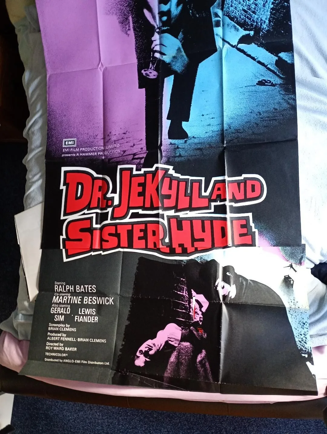 DR. JEKYLL & SISTER HYDE ( 3 -sheet ) poster, image 2