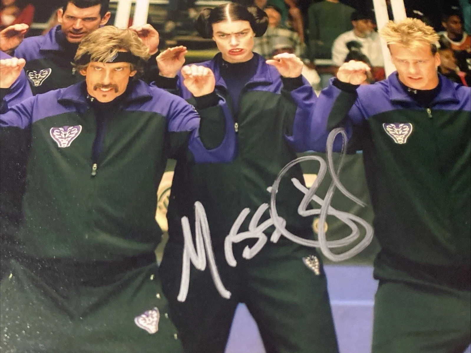 Missi Pyle — MISSI PYLE Autographed Color 8x10 Dodgeball w/Zobie COA, изображение 2