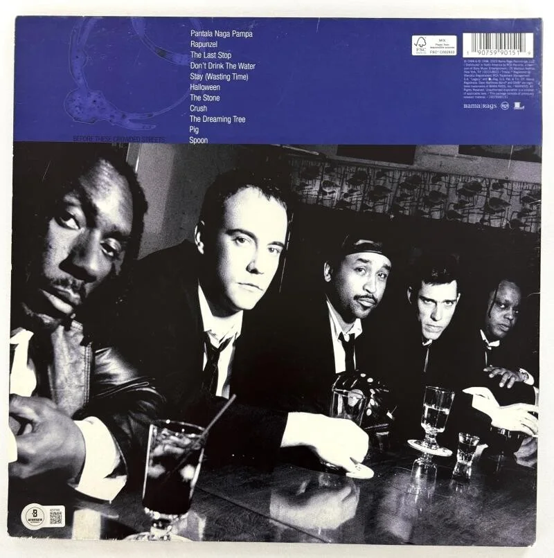 Carter Beauford, Stefan Lessard, Dave Matthews, Boyd Tinsley — Dave Matthews Band x4 Signed Autograph BTCS Album Vinyl Record w/ Beckett COA, image 2