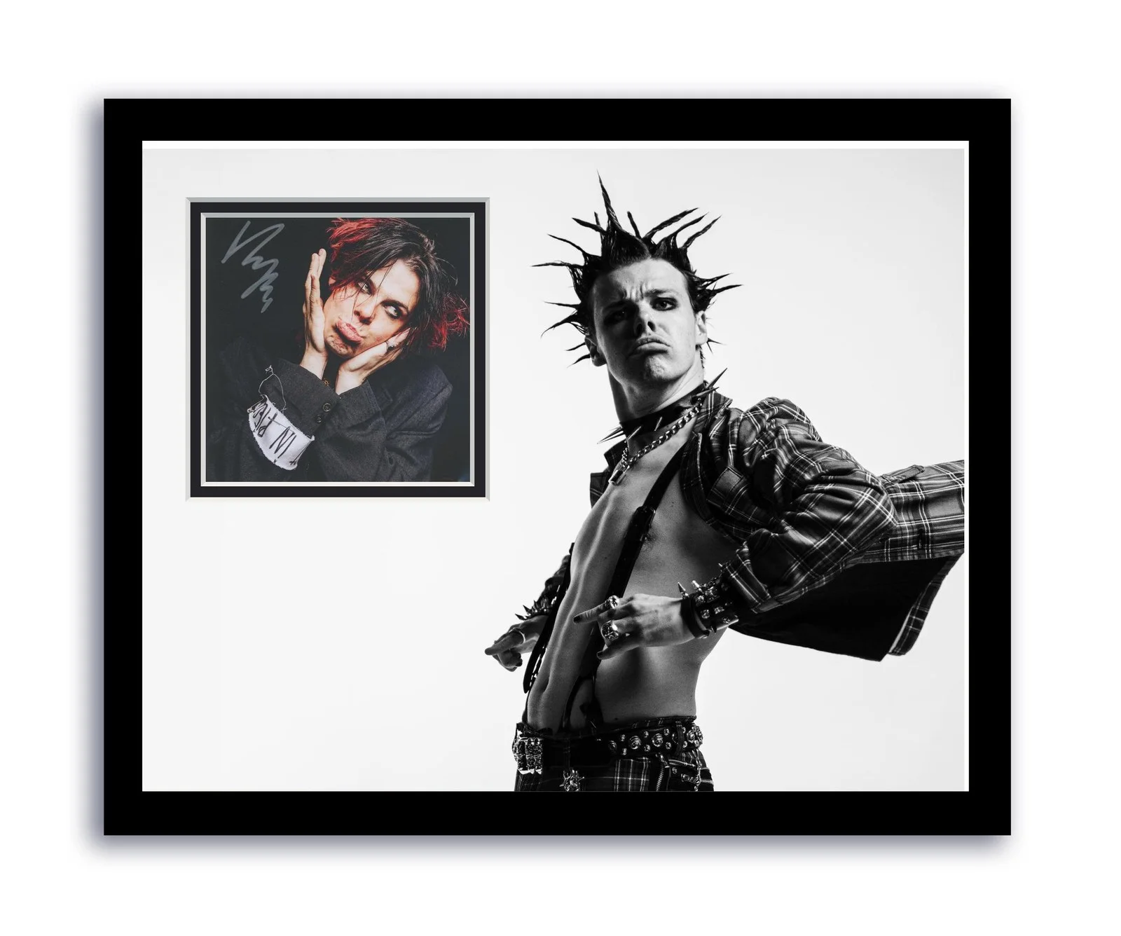 Yungblud — Yungblood Autographed Signed 11x14 Framed CD Photo Yungblud ACOA