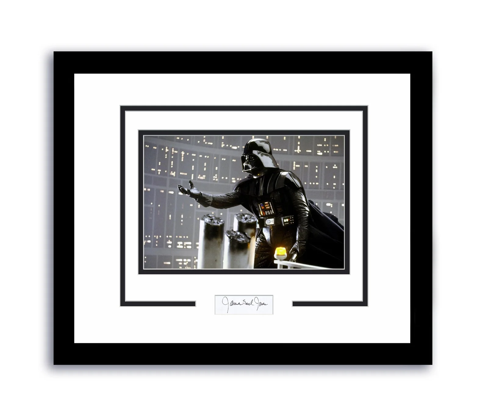James Earl Jones — Star Wars Darth Vader James Earl Jones Autograph Signed 16x20 Framed Photo ACOA
