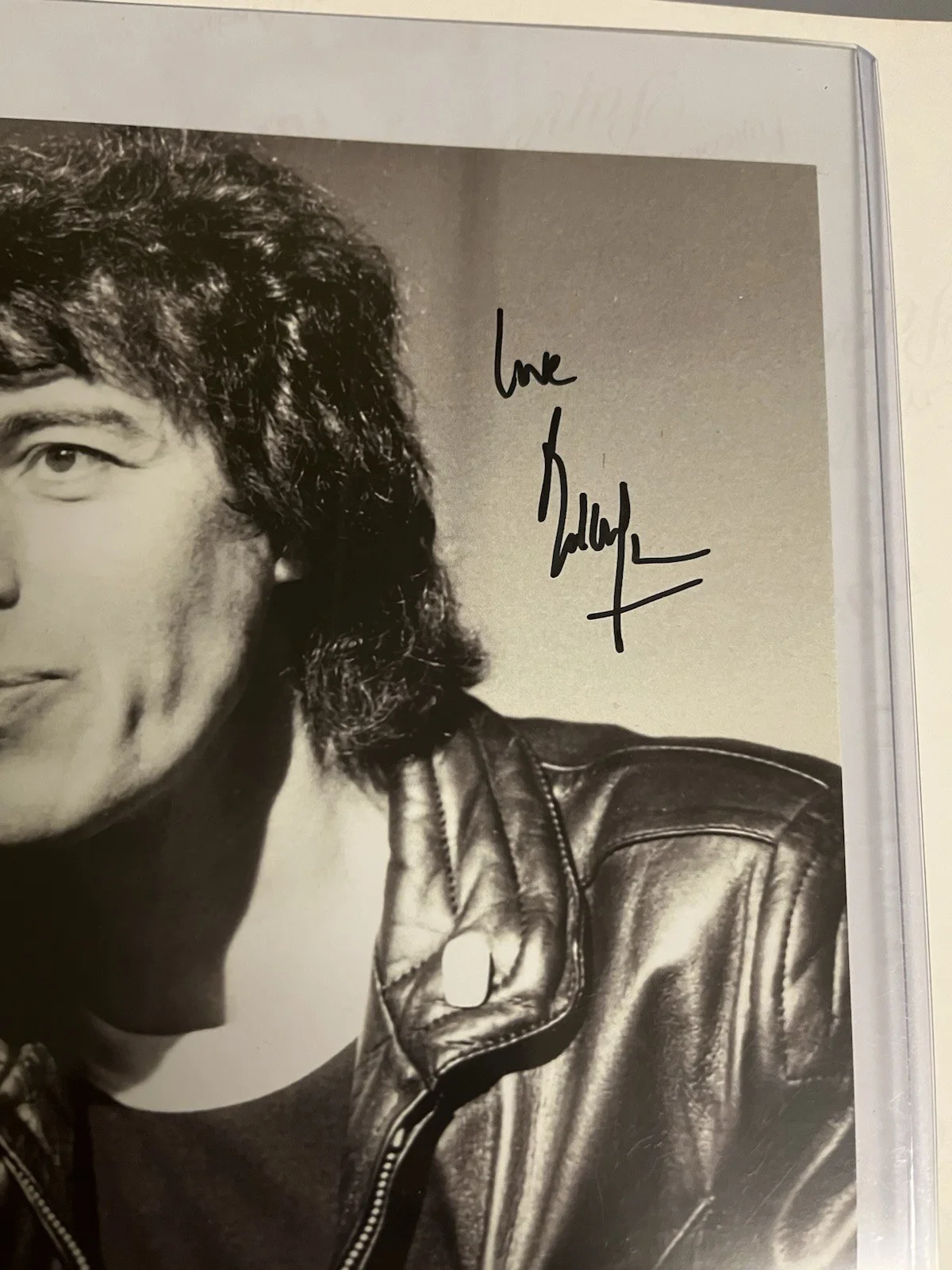Autographed Bill Wyman 8x10 Cigarette Photo PSA Signed Auto Rolling Stones, изображение 2