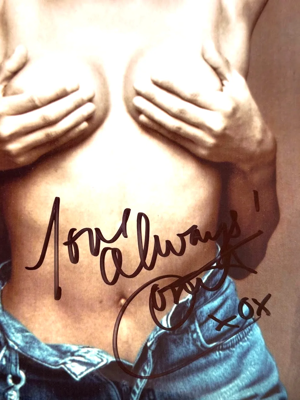 Janet Jackson signed photo iconic Rolling Stone Magazine #673 cover from 1993, изображение 2